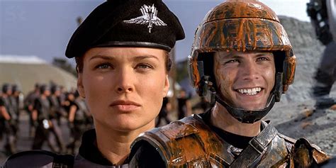 starship troopers nude scene|Starship Troopers: Why The Shower Scene Is So Subversive